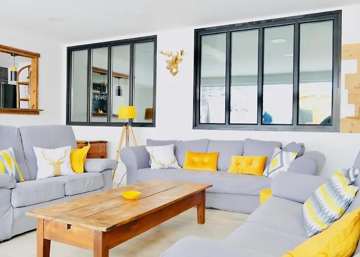 Spacieux 300m2 - Sauna - Bbq - Terrasse * Ле дез Альп